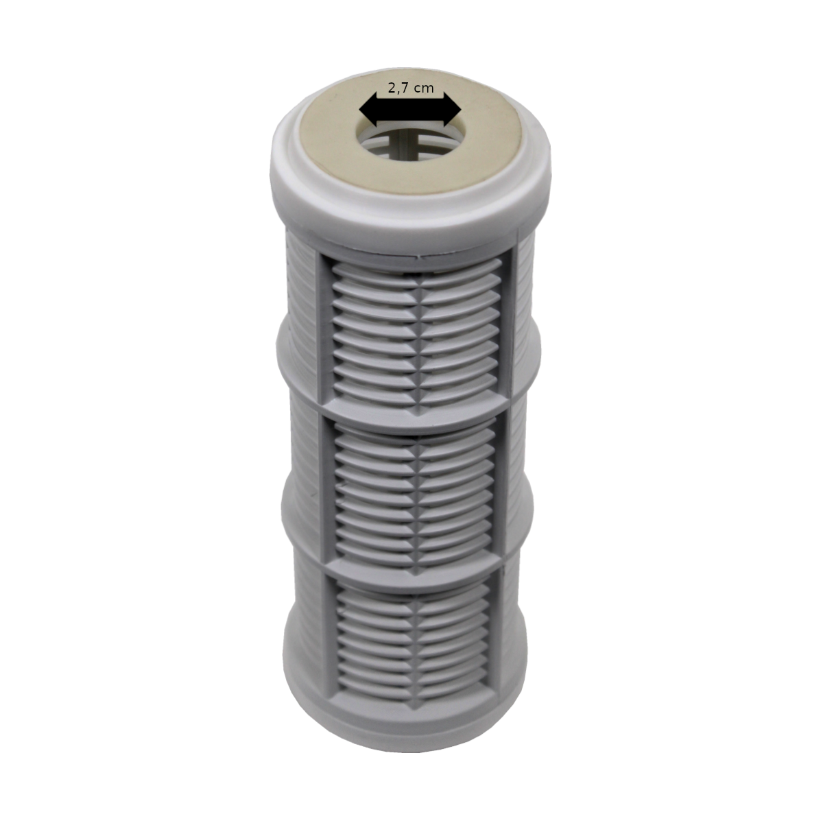 Aqua auswaschbare Wasserfilter Nylon Vorfilter Schmutzfilter 7" x 2,5" 3 Stück