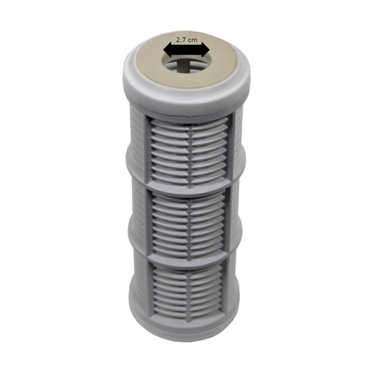 Aqua auswaschbare Wasserfilter Nylon Vorfilter Schmutzfilter 7" x 2,5" 3 Stück