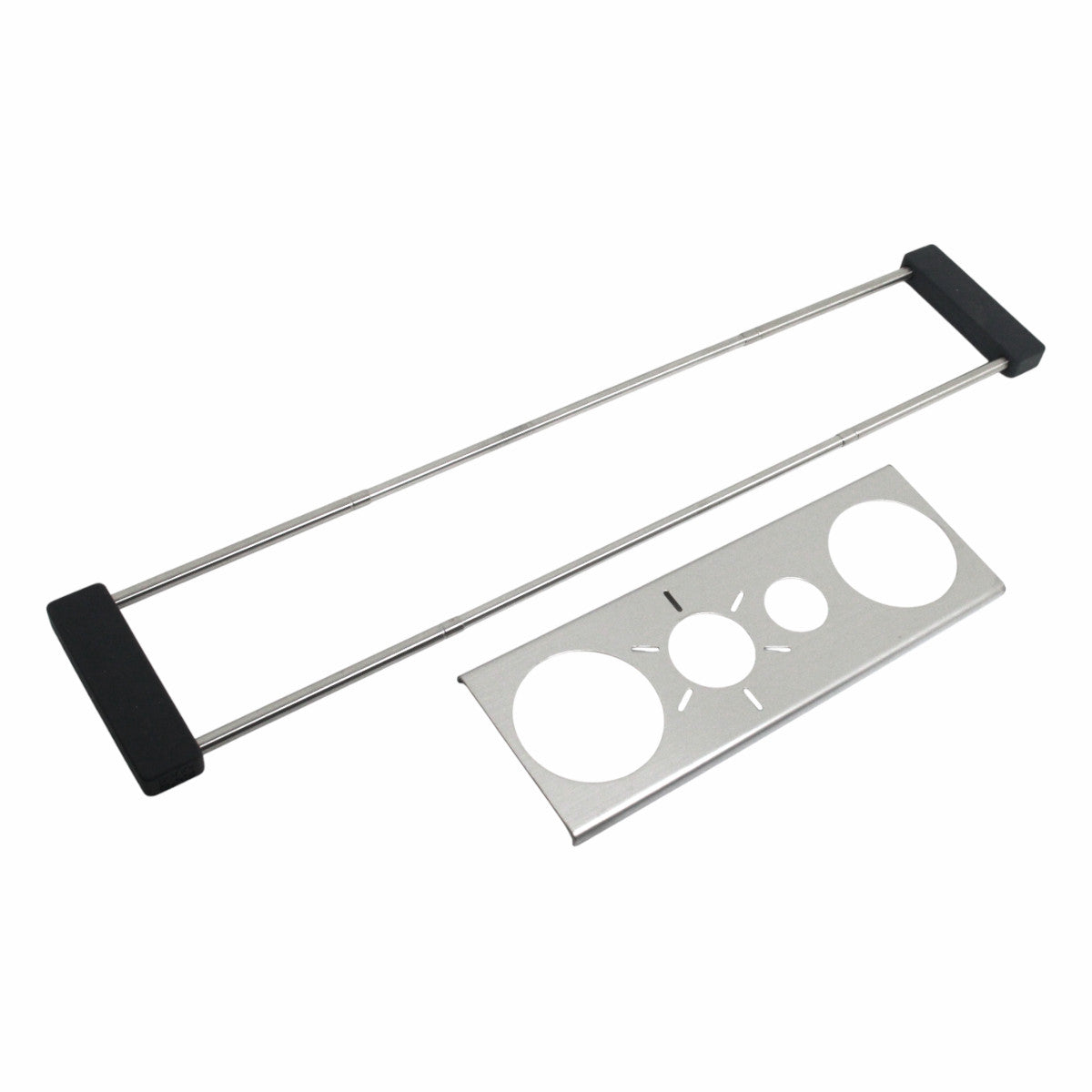 drip.it Abtropfhalter Flaschenhalter ausziehbar Edelstahl Silikon Untersetzer