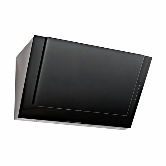 Airforce F129 A IX/BK LED 90 cm BK Kopffreihaube Umluftversion Glas Schwarz