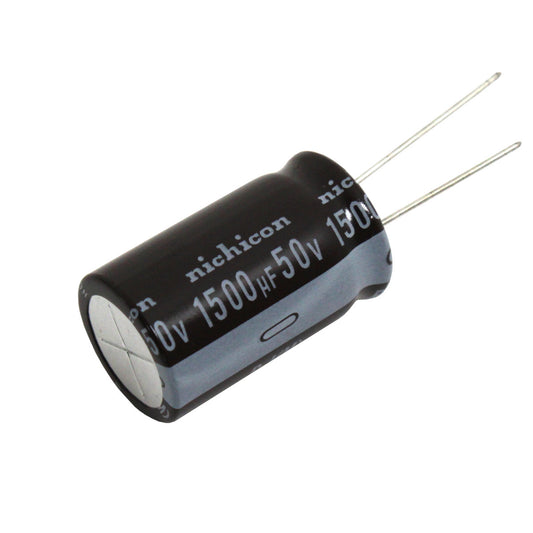10 Stück Nichicon UPJ1H152MHD6 Alu Elektrolytkondensator 1500 µF 20% 50 V Radial