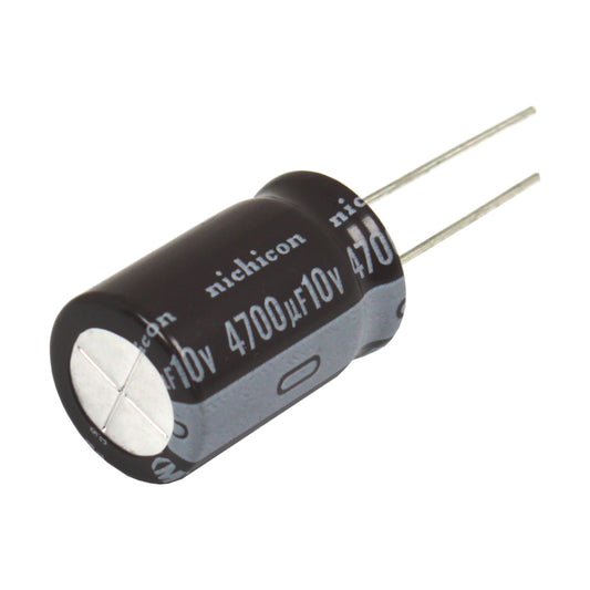 10 Stück Nichicon UPW1A472MHD Alu Elektrolytkondensator 4700 µF 20% 10 V Radial