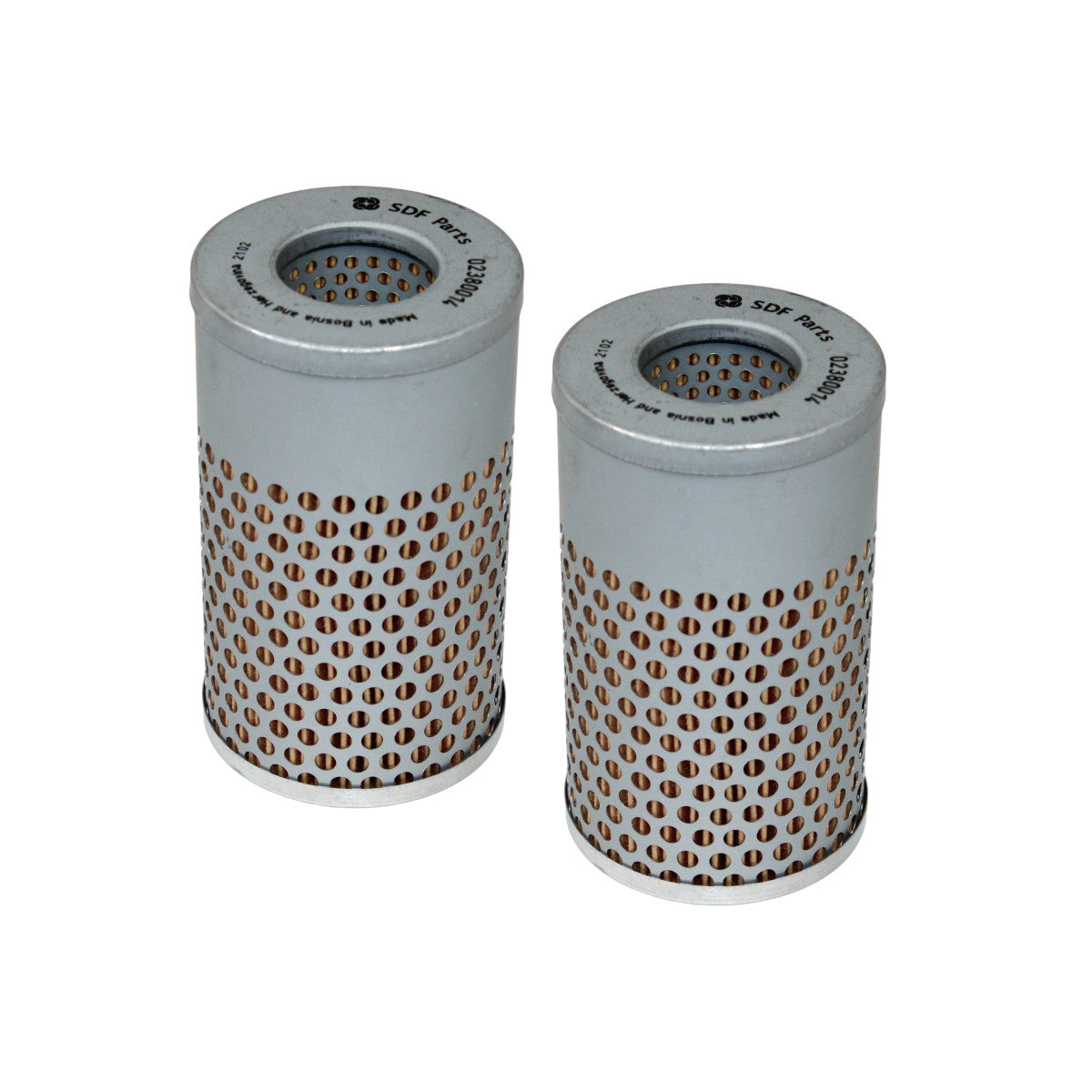 2 Stück SDF Parts 02380014 Hydraulikölfilter Ölfilter Filterpatrone Filter