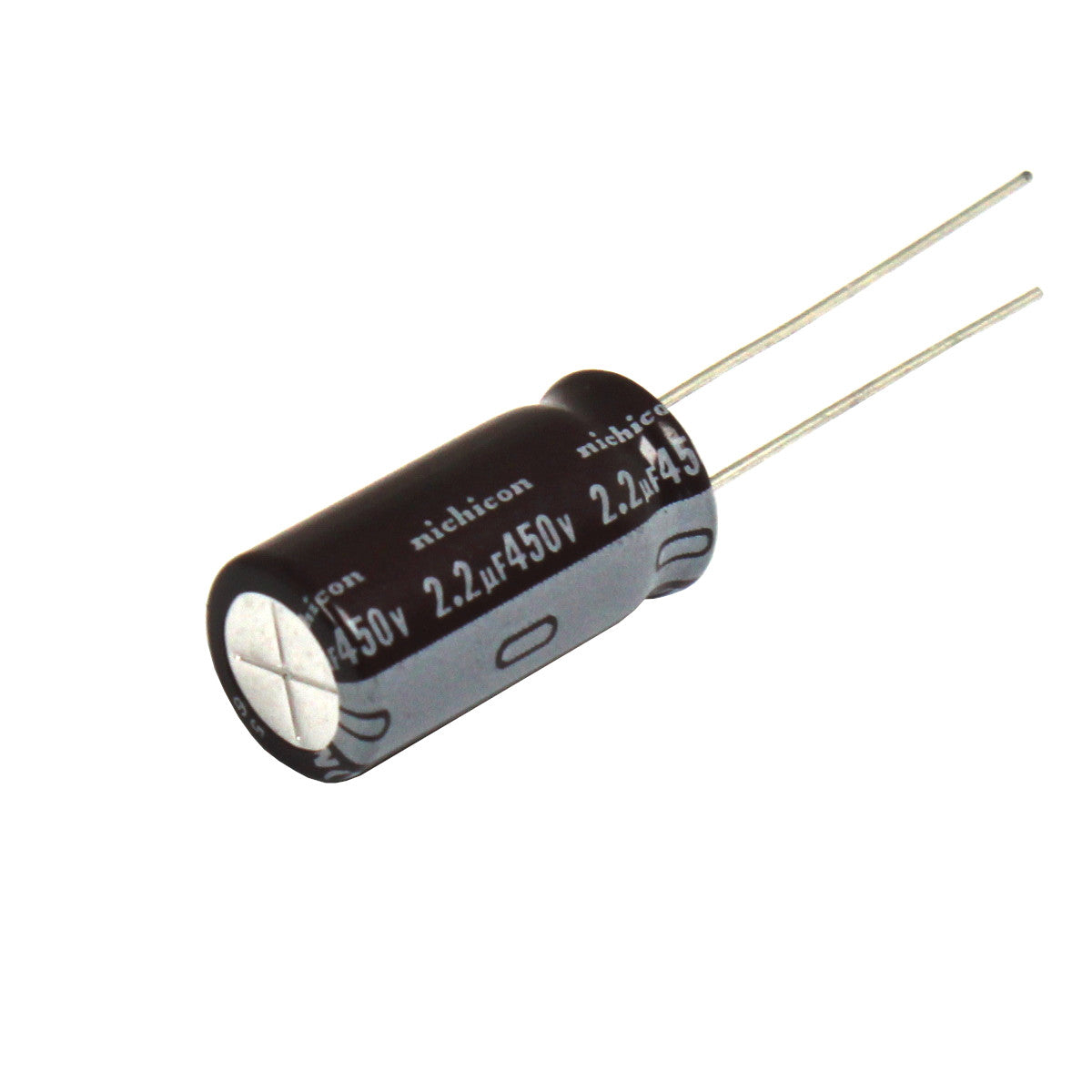 20 Stück Nichicon UPW2W2R2MPD Alu Elektrolyt-Kondensator 2,2 µF 20% 450 V Radial