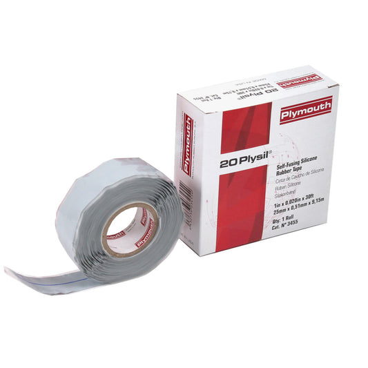 Plymouth 3455 20 Plysil selbstverschweißendes Silikonband 25 mm x 9,15 m