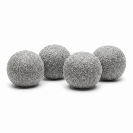 4 XL Gleener Dreyer Dots Trocknerbälle 100% Wolle 3.000 Trocknergänge Handmade