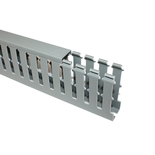 Bocchiotti B00146 Verdrahtungskanal T1-F 25x80 Grau 24x 2 Meter