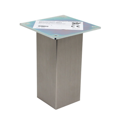 Strate Barkonsole Thekenfuß BKSG 70 x 70 mm gerade Höhe 170 mm Edelstahl Silber