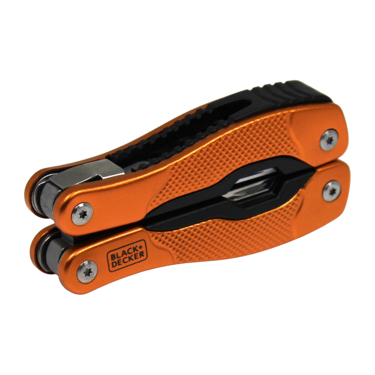 Black + Decker BDHT0-28110 12 in 1 Multitool Edelstahl Zange Säge Messer Öffner