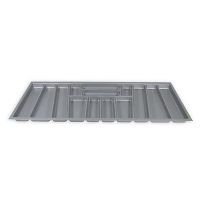 ORGA-BOX II Besteckeinsatz für Blum 120 cm 474 x 1118 mm Schublade Grau B-Ware