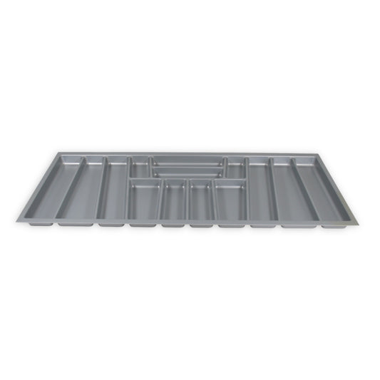 ORGA-BOX II Besteckeinsatz für Blum 120 cm 474 x 1118 mm Schublade Grau B-Ware