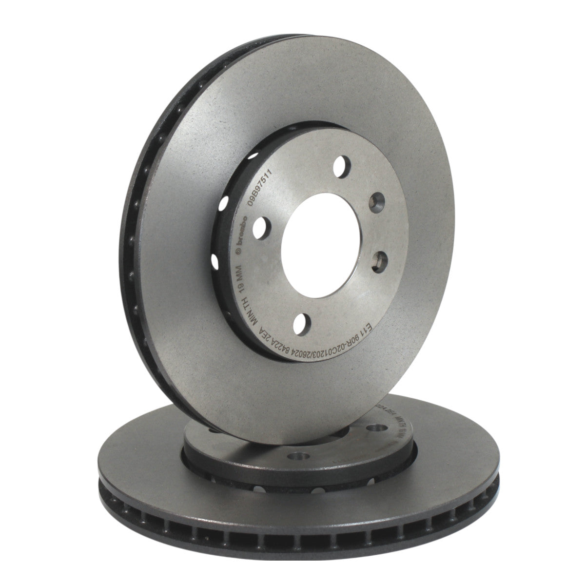 Brembo 09.B975.11 Bremsscheiben vorne 09B97511 Seat Mii Skoda Citigo VW Up