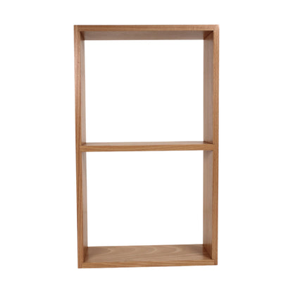 Bücherregal Wandregal Raumaufteiler Aufbewahrung in Holz Natur 278x472x120 mm