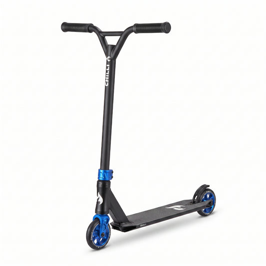 Chilli 104-01 Pro Scooter 4000 Blue Stunt Scooter Freestyle Scooter ab 6 Jahren