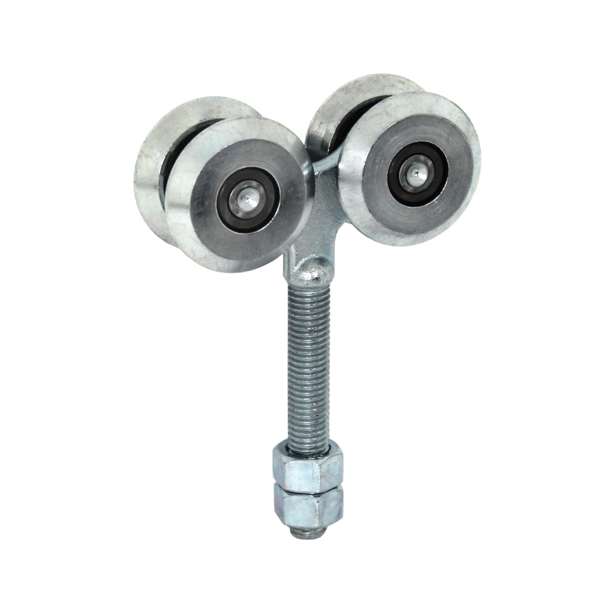Comunello 4C-M Laufwagen Rollapparat 4 Rollen Ø 44 mm Schiebetür Tor M12 280 kg