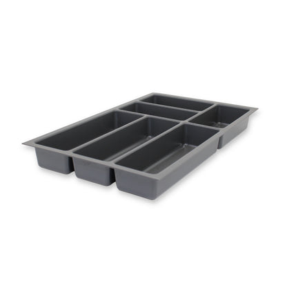 Sedia Concept Besteckeinsatz für 40 cm Nobilia Arcitech-Zargen Kunststoff Grau