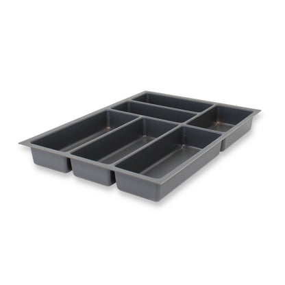 Sedia Concept Besteckeinsatz für 45 cm Nobilia Arcitech-Zargen Kunststoff Grau