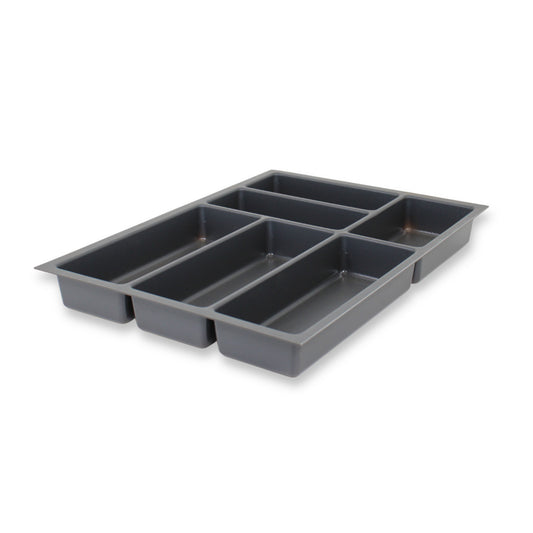 Sedia Concept Besteckeinsatz für 45 cm Nobilia Arcitech-Zargen Kunststoff Grau