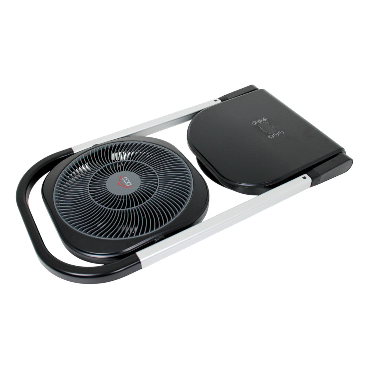 DCG VE1605TT Teleskopventilator faltbar Ventilator Fernbedienung Timer ⌀ 25,4 cm