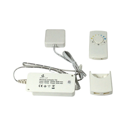 Domus Line 2er Set Babylon LED-Einbauleuchten 2x1,7 W Edelstahl Keilförmig