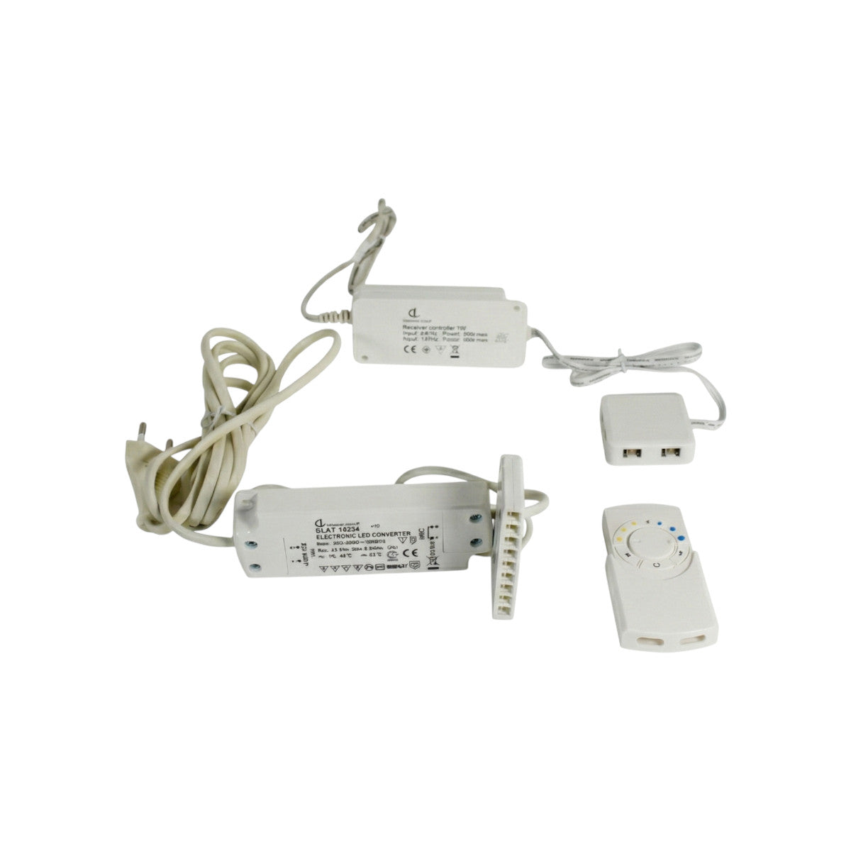 Domus Line 4er Set Morpho LED-Einbauleuchten 4x1,7W Edelstahloptik Aufbaustrahler