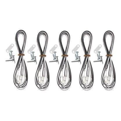 Domus Line 5er Set Piramide Halogen-Einbauleuchten 20 W in Edelstahl