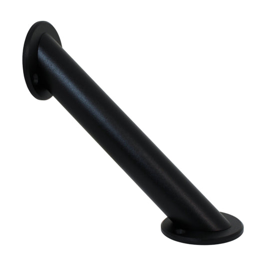 EBB Barkonsole Brindisi Schräg Stützfuß Wandbefestigung Schwarz matt H 230 mm
