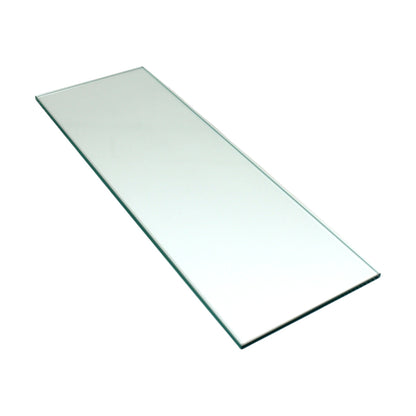 EBB Glastablarboden Tablarträger Klarglas Regal Ablage Länge 430 mm Stärke 8 mm
