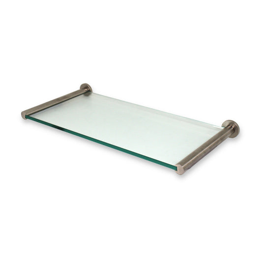 EBB Komplett Set Glasregal "Novaglas 8" Halterung in Edelstahl Optik B 740 mm