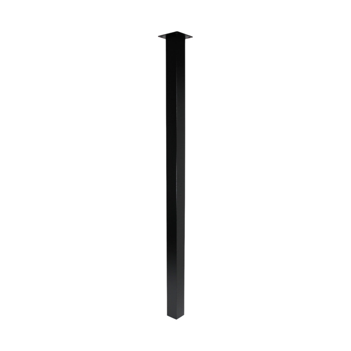 EBB Tisch & Thekenfuss Capri 50 Schwarz Pulverbeschichtet 1070 mm Tischbein