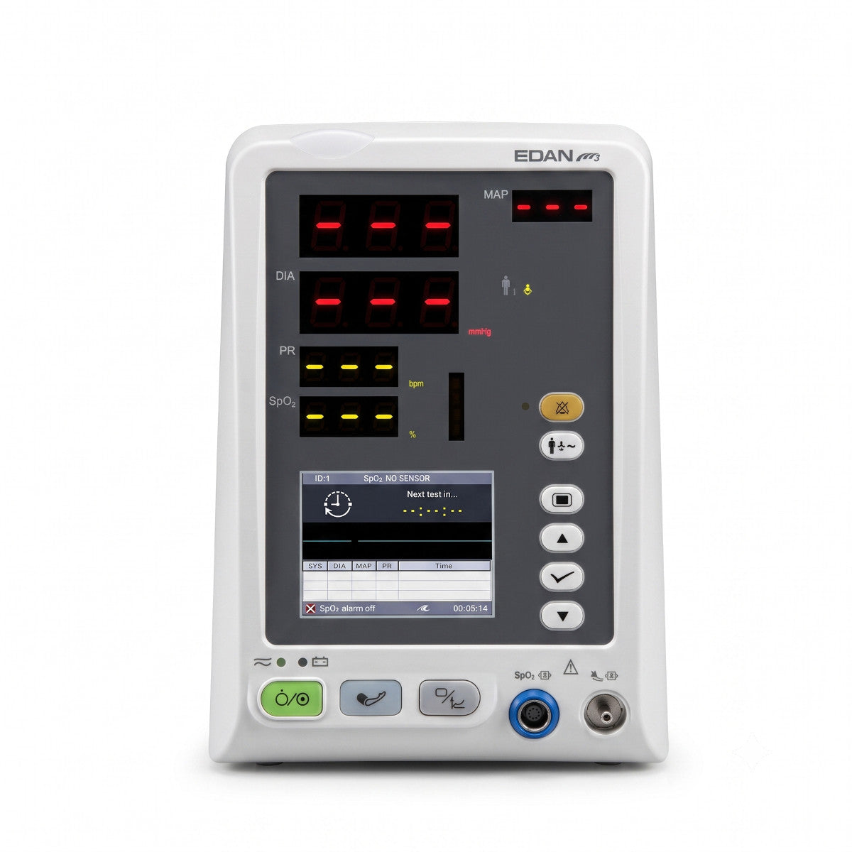 Edan M3A Vital Signs Monitor Anti electro shock Type Class I 100V-240V 50Hz/60Hz