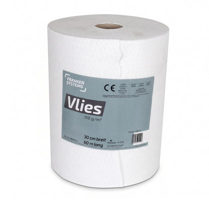 18 m² Franken Systems Vlies Polyestervlies 110 g/m² 30 cm x 60 m Rolle