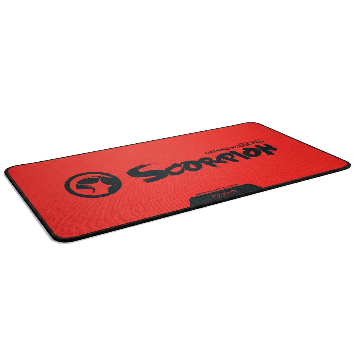 Marvo Scorpion G19RD XL Gaming Mauspad Rot Schwarz 900 x 400 x 4 mm