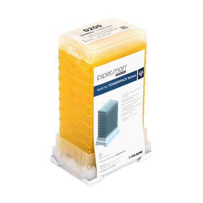 Gilson D200 F167103 Towerpack Pipettenspitzen 10 x 96 2-200 µL
