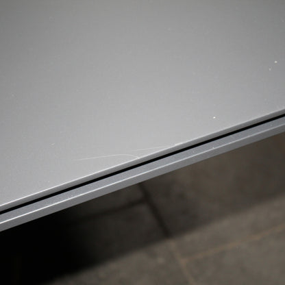 Gloster CARVER Tisch 100 x 170 x 73 cm Aluminium 6 Sitzplätze grau Meteor