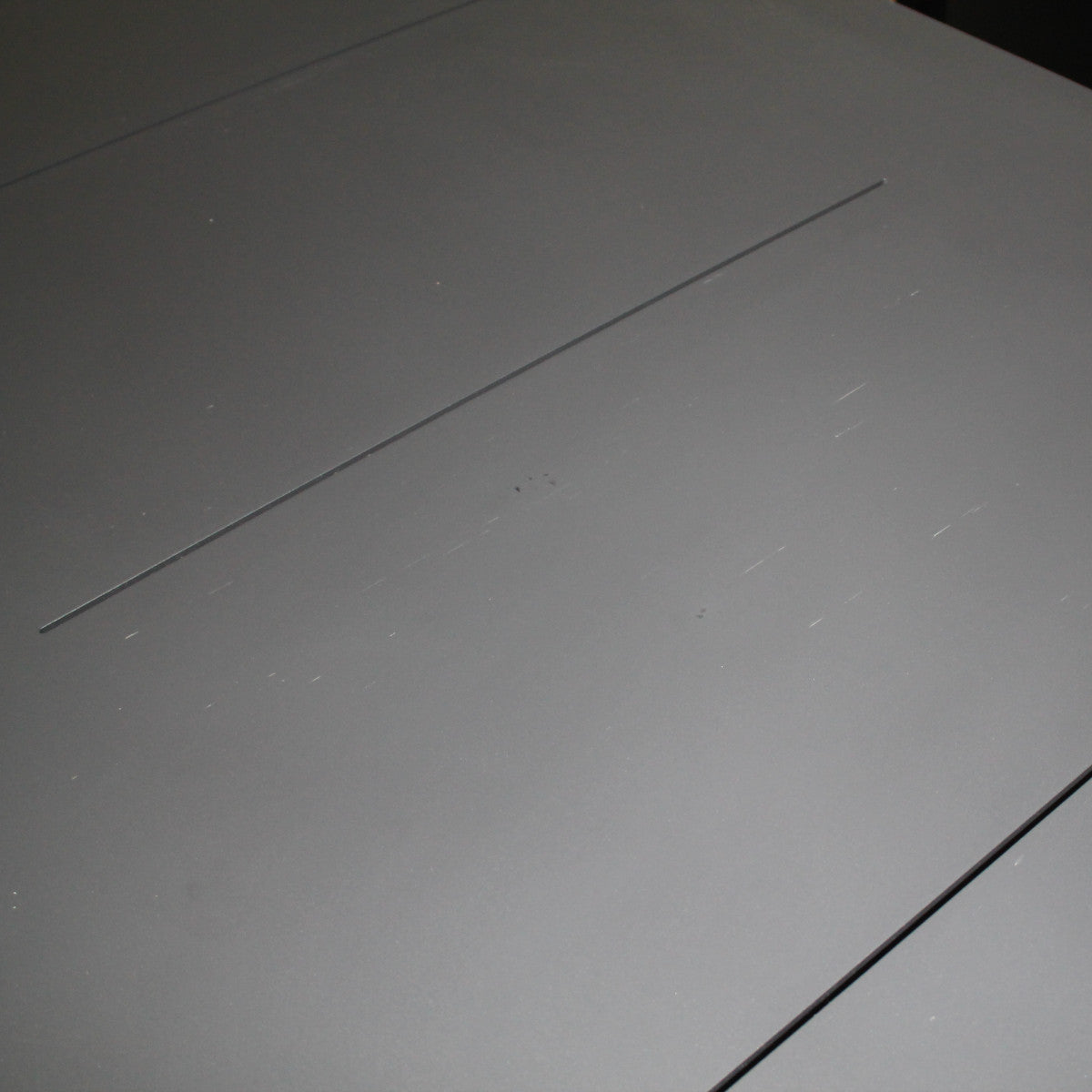 Gloster CARVER Tisch 100 x 170 x 73 cm Aluminium 6 Sitzplätze grau Meteor