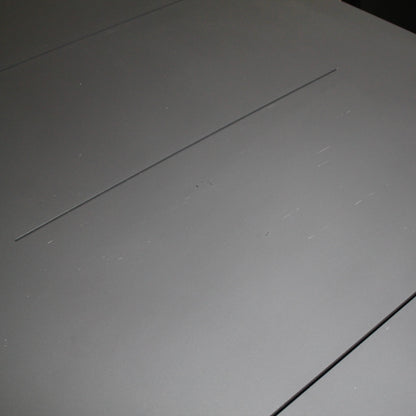 Gloster CARVER Tisch 100 x 170 x 73 cm Aluminium 6 Sitzplätze grau Meteor