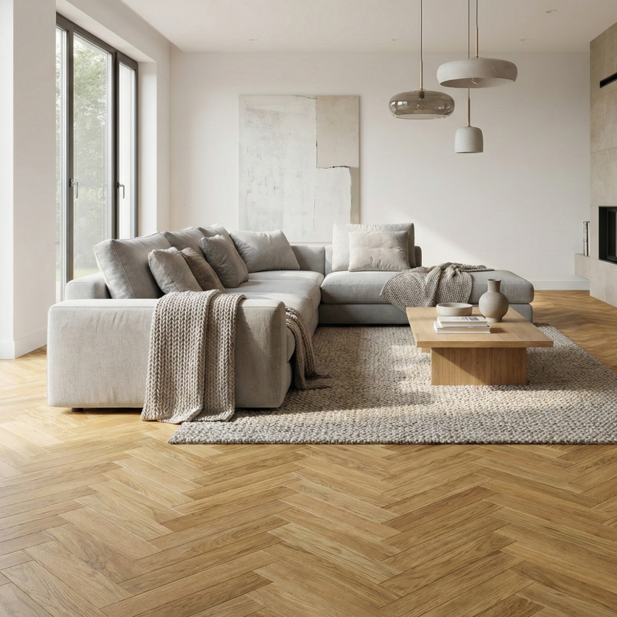 Hinterseer Parat Dos Zweischicht Fertigparkett 1,784m² Eiche L+R lackiert