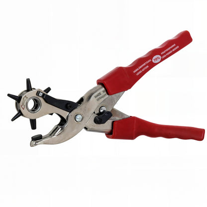 Holex 831550 Hebelübersetzte Revolverlochzange 250 mm Lochzange Lochwerkzeug