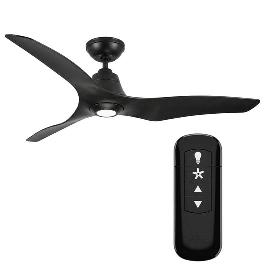 Hunter 51128 Stingray Deckenventilator Beleuchtung Fernbedienung Granit 152 cm