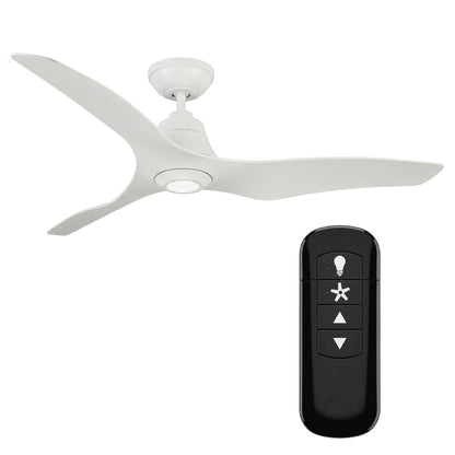 Hunter 51129 Stingray Deckenventilator 152 cm Weiss Beleuchtung Fernbedienung