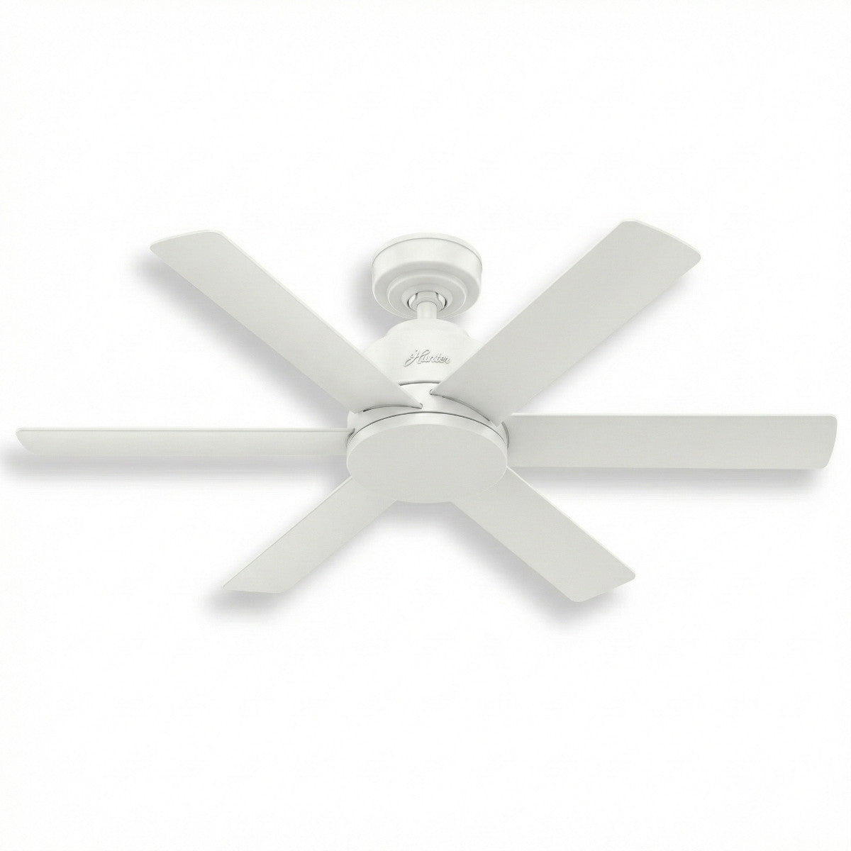 Hunter 50935 Kennicott Deckenventilator Fan Weiß mit Wandschalter 112 cm