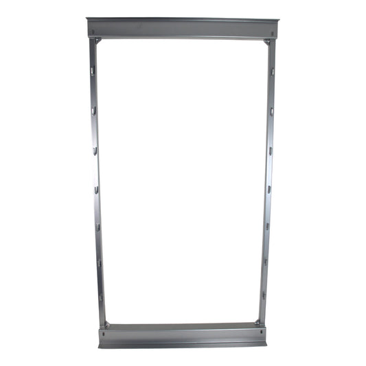 Kesseböhmer Ausziehrahmen f. lichte Höhe 870 mm in Silber Klarlack