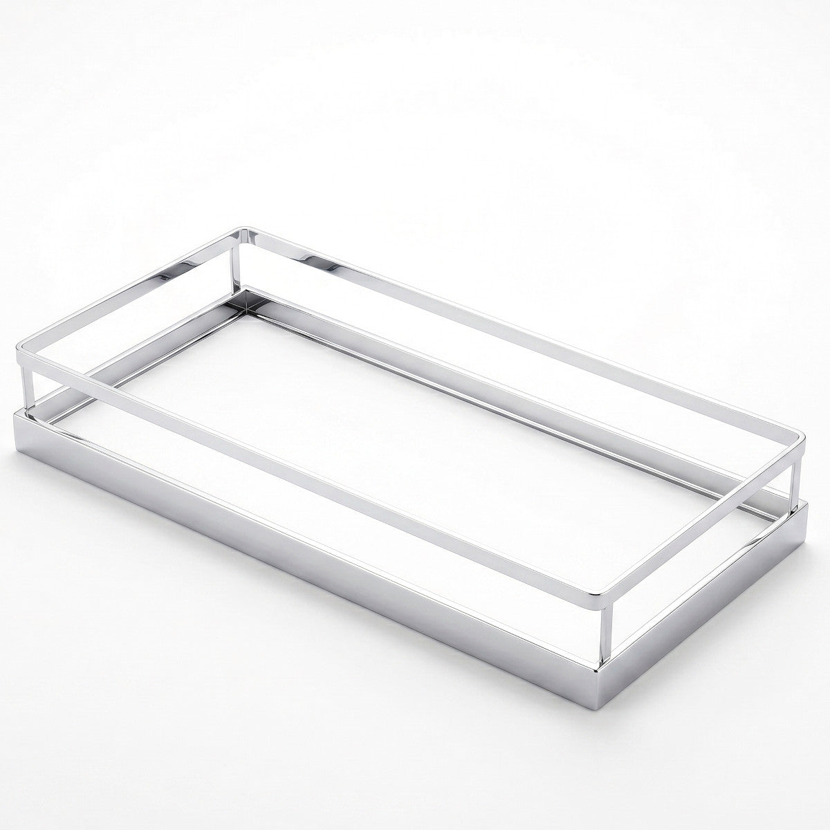 Kesseböhmer Tablar Style Auszugsystem für Drehtüre 228 x 75 x 470 mm Chrom