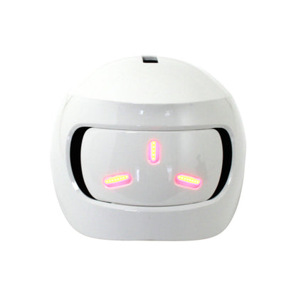 Lumos LHESTWH25-AO Street-Helm mit LED-Beleuchtung in Jet White M-L 56-61 cm