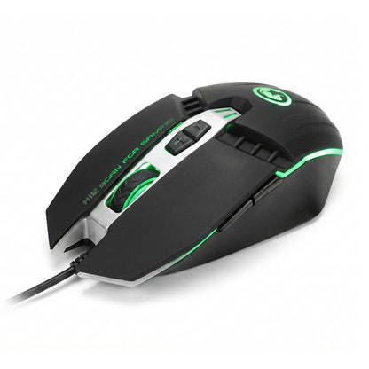 Marvo M112 Scorpion Gaming Maus kabelgebunden 800-4000 DPI RGB USB 7 Tasten