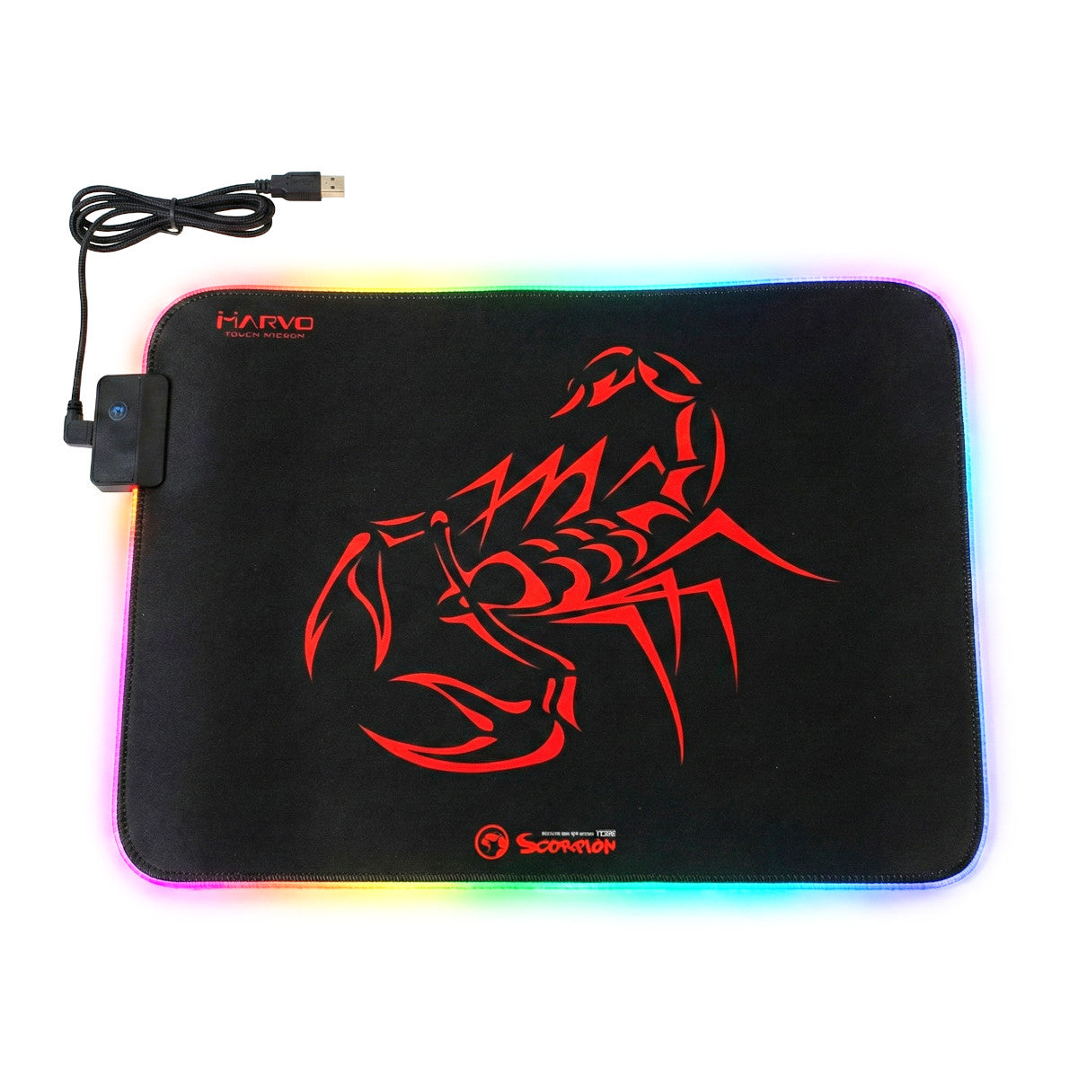 Marvo KG860 M302 MG08 Scorpion Gaming Set Membran Tastatur Maus Mauspad RGB
