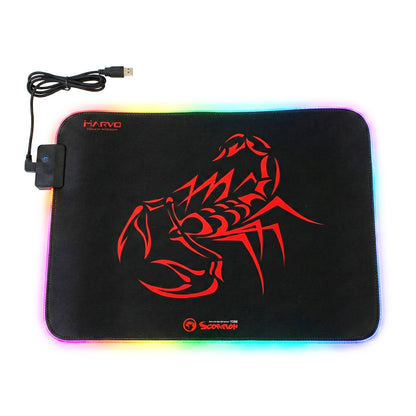 Marvo KG860 M302 MG08 Scorpion Gaming Set Membran Tastatur Maus Mauspad RGB