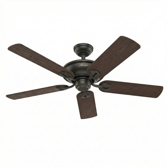 Hunter 50555 Maribel Outdoor Deckenventilator Zugschalter Walnuss Bronze 132 cm