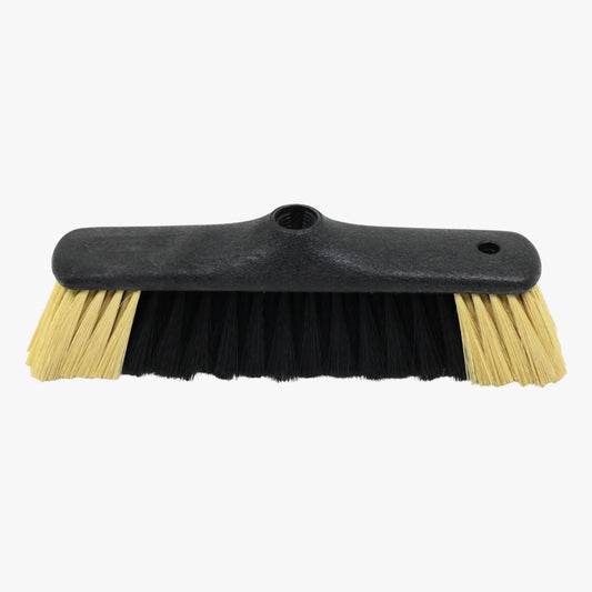 4 Stück Stubenbesen Kunststoff Zimmerbesen Besen Schwarz Haarmischung 28 cm